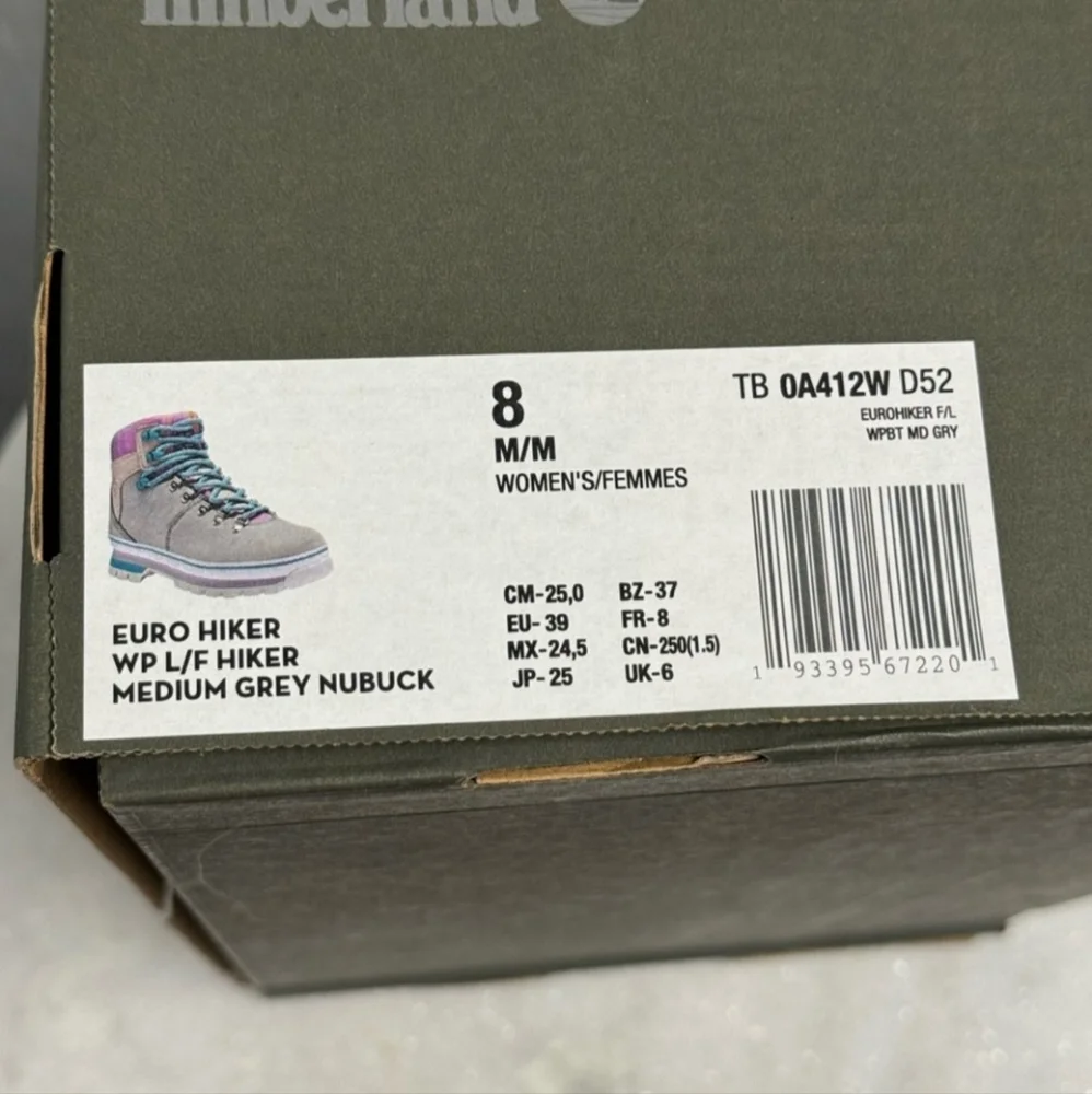 NWT TIMBERLAND women's boots size 8 - Picture 2 of 8